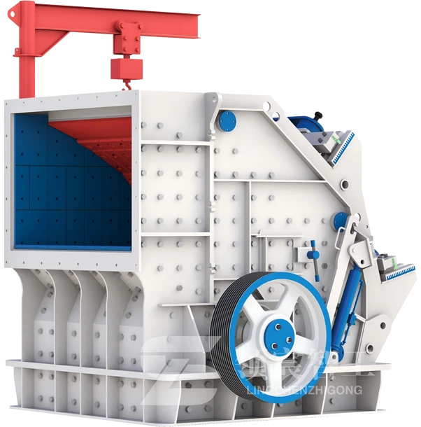 P6S高强液压反击式破碎机